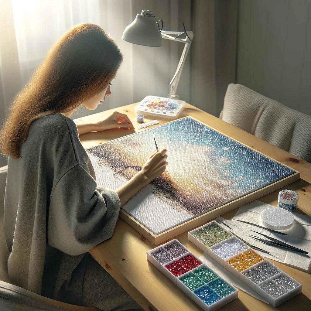 Inquadrare professionalmente il tuo Diamond Painting Diamond Painting