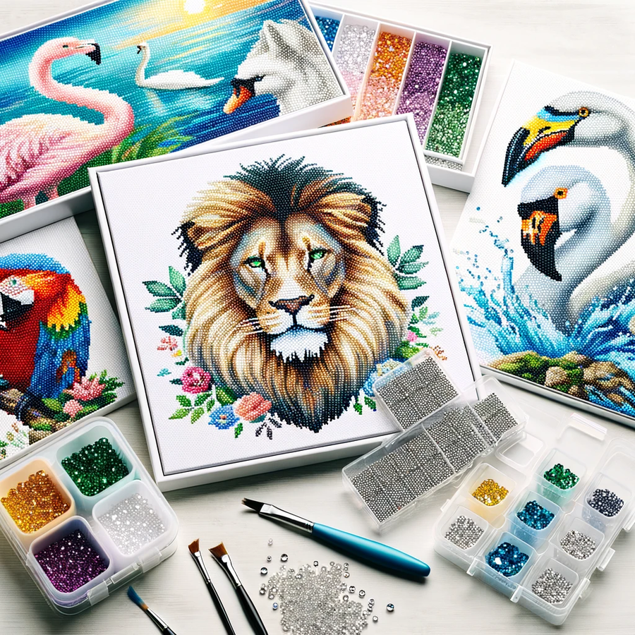 Animali - Kit Diamond Painting - Diamond Painting Italia