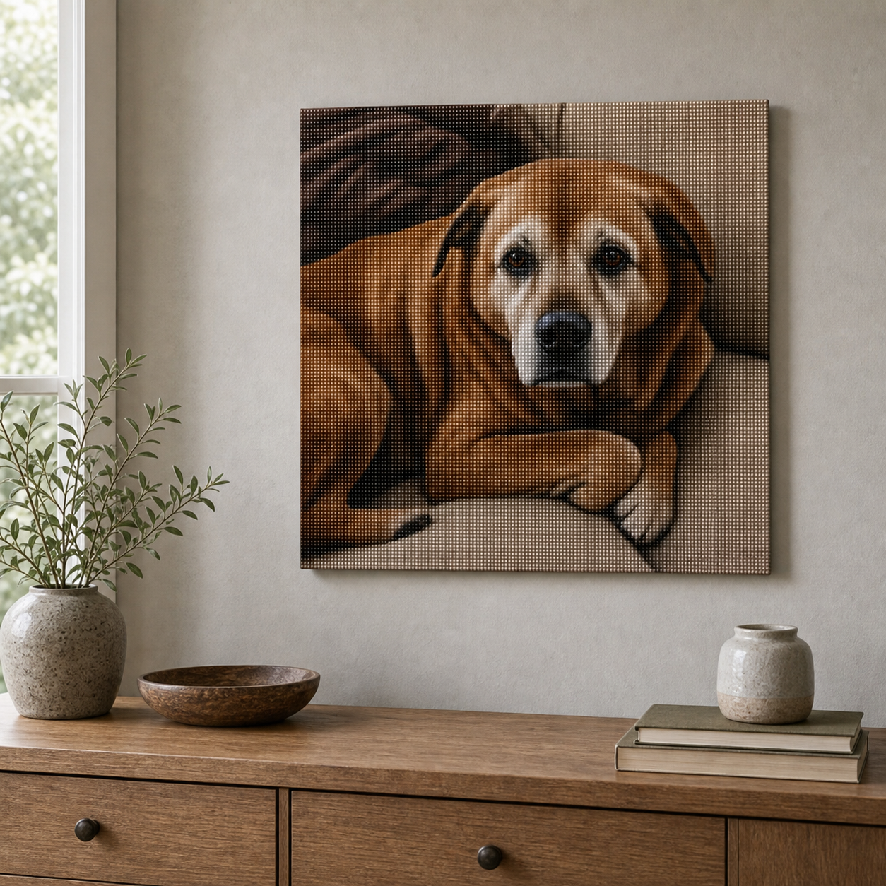 Diamond Painting Personalizzato Cane da Foto | Kit Completo - foto 3