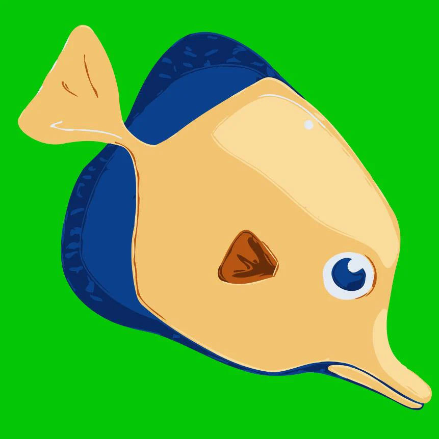 Dipingere con i numeri Bambini - Pesce Di Mare Diamond Painting