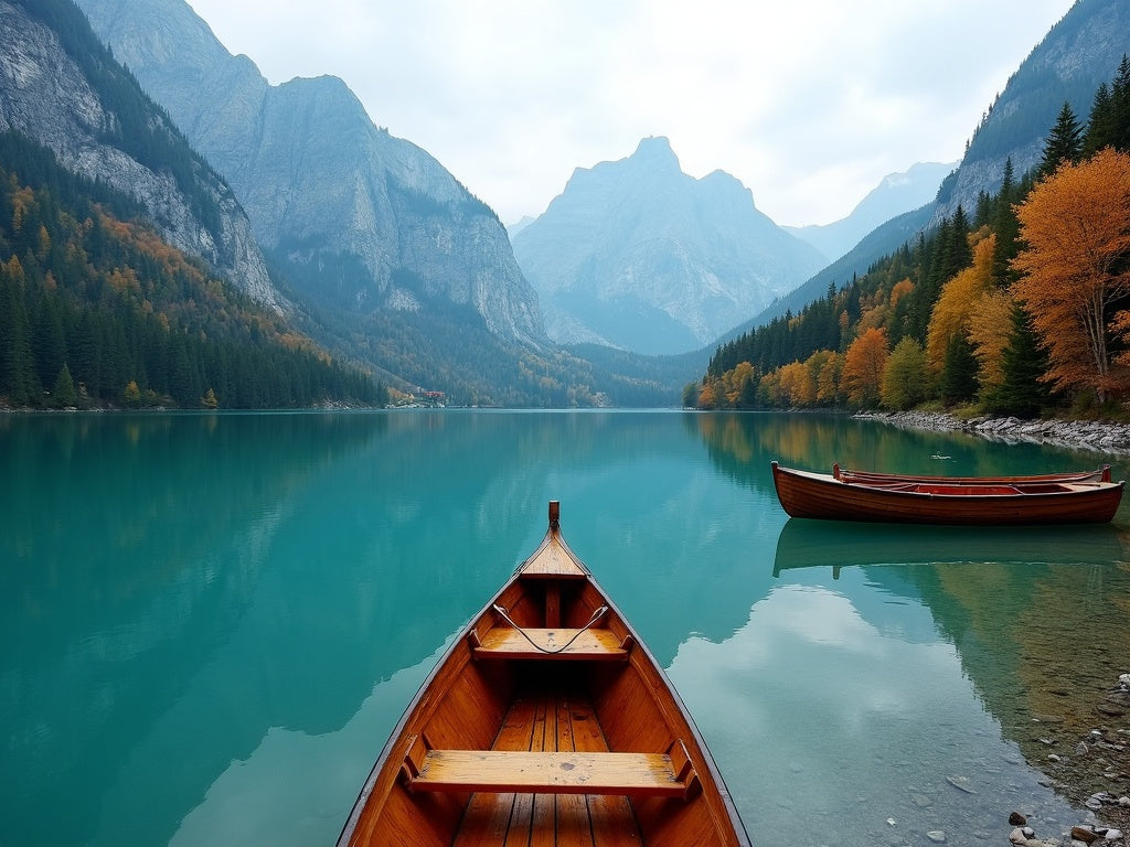 Diamond Painting Lago di Braies