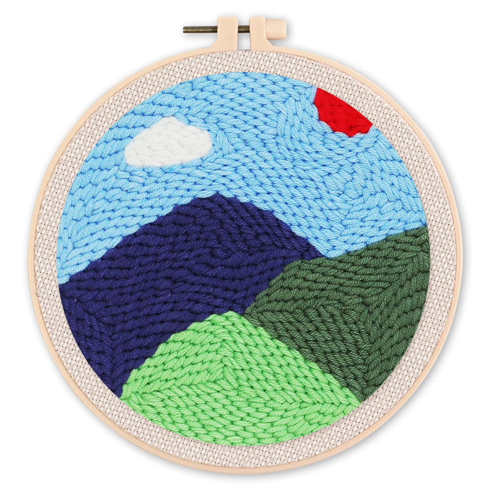 Punch Needle Kit Montagne Diamond Painting