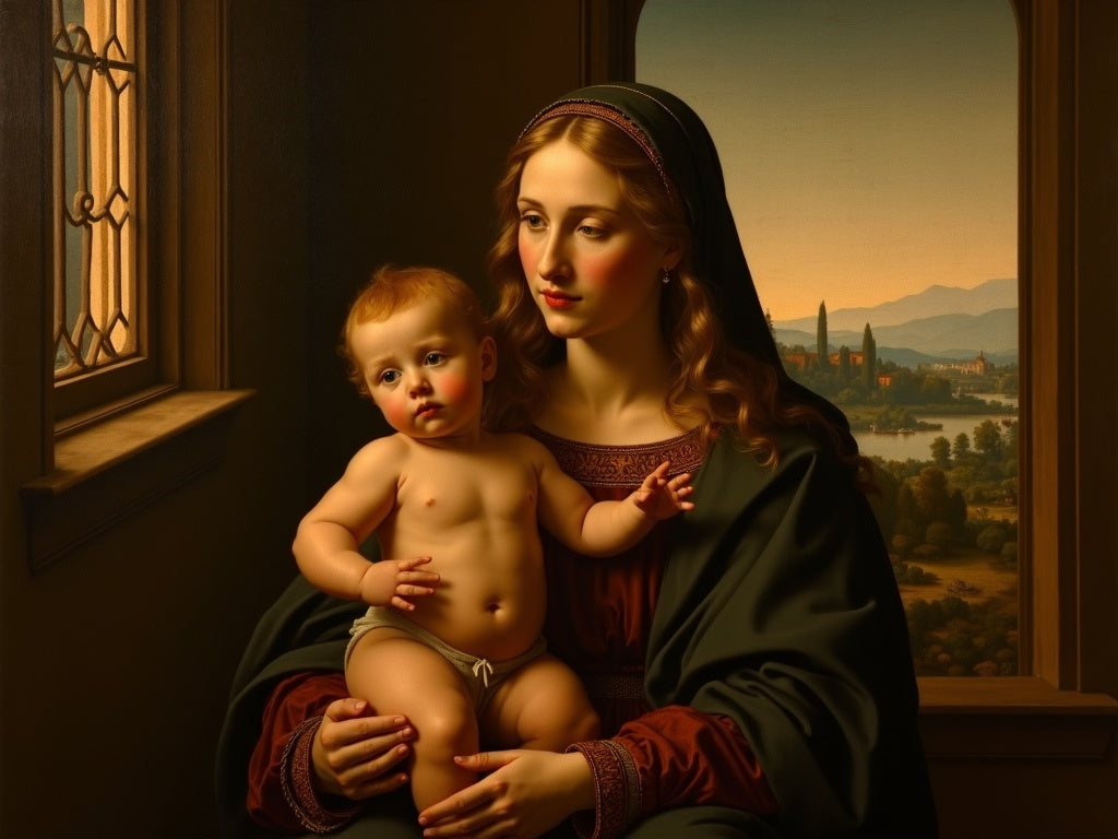 Diamond Painting Madonna con Bambino - Giovanni Bellini