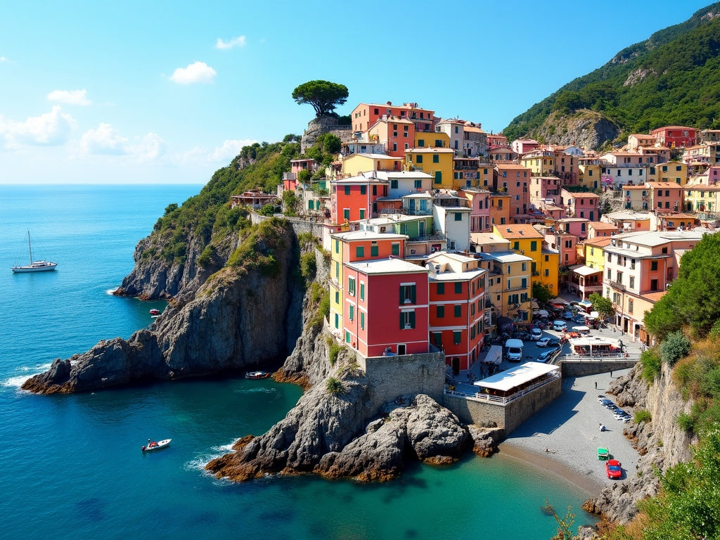 Cinque Terre Vista Panoramica Diamond Painting