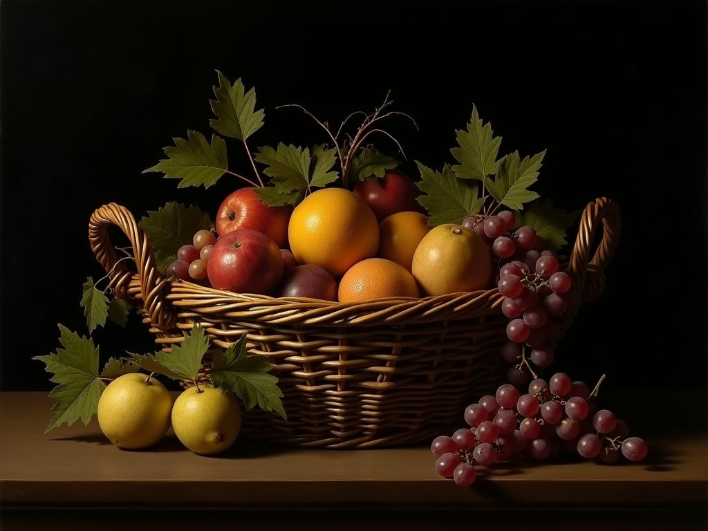 Diamond Painting Canestra di Frutta - Caravaggio