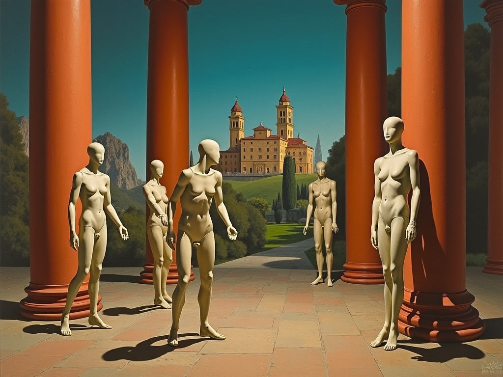 Diamond Painting Le Muse Inquietanti - De Chirico