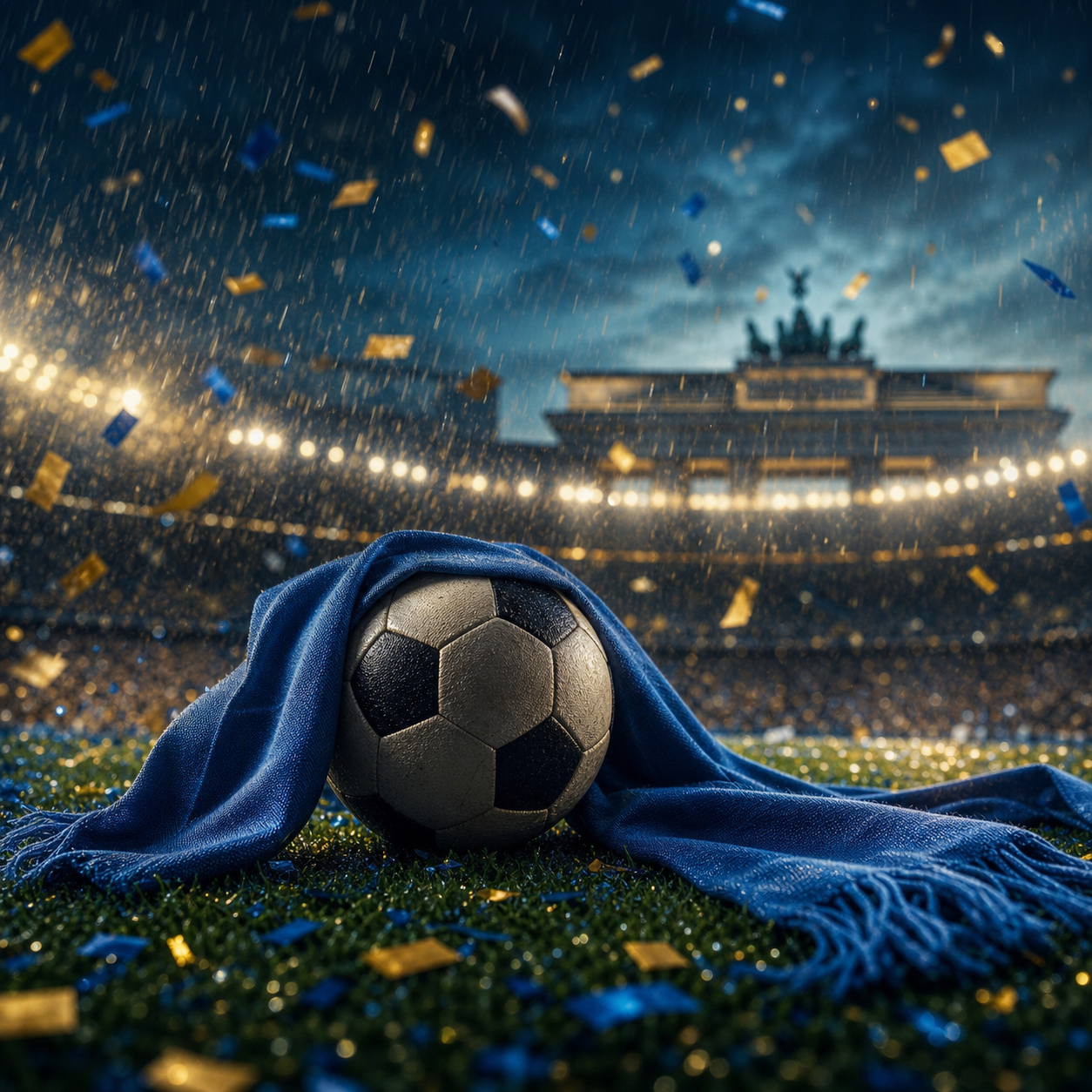 Diamond Painting Berlino 2006 Azzurri | Kit Completo - diamond painting Mondiali Italia