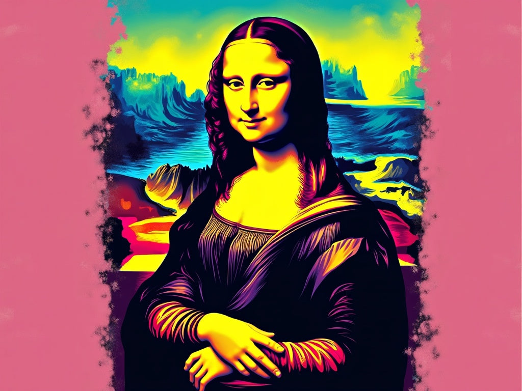 Mona Lisa Pop Art Diamond Painting