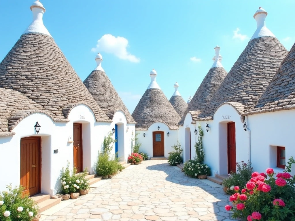 Diamond Painting Trulli di Puglia