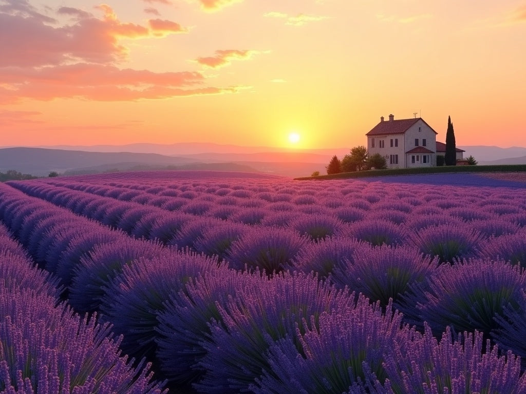Campo di Lavanda in Provenza Diamond Painting