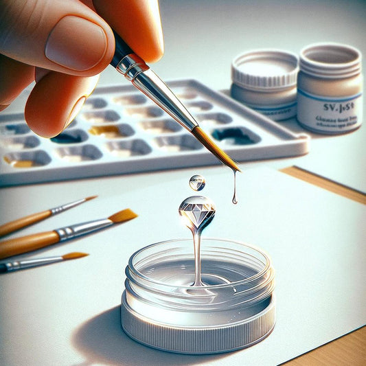 9 consigli per diluire la vernice acrilica per Diamond Painting - Diamond Painting Italia