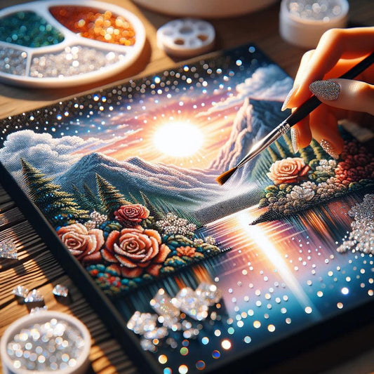 Diamond Painting per coppie: l'attività perfetta per una serata romantica - Diamond Painting Italia