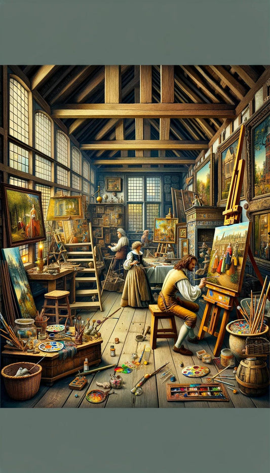 Famosi artisti olandesi di Diamond Painting - Diamond Painting Italia