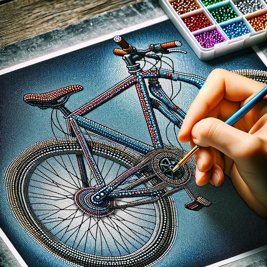 Guida al restauro della tua bicicletta: stile Diamond Painting - Diamond Painting Italia