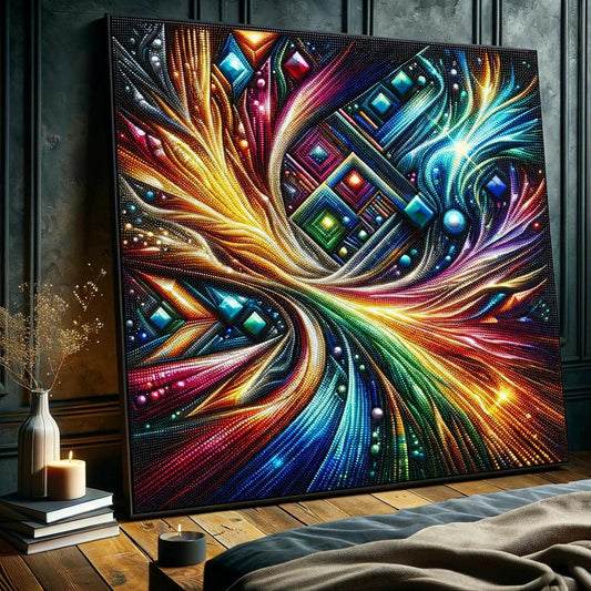 I migliori Diamond Painting astratti per principianti - Diamond Painting Italia