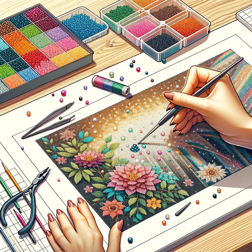 Imparare a disegnare con il Diamond Painting: 10 consigli per principianti - Diamond Painting Italia