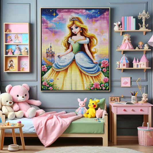 Modelli gratuiti di principesse per Diamond Painting - Diamond Painting Italia