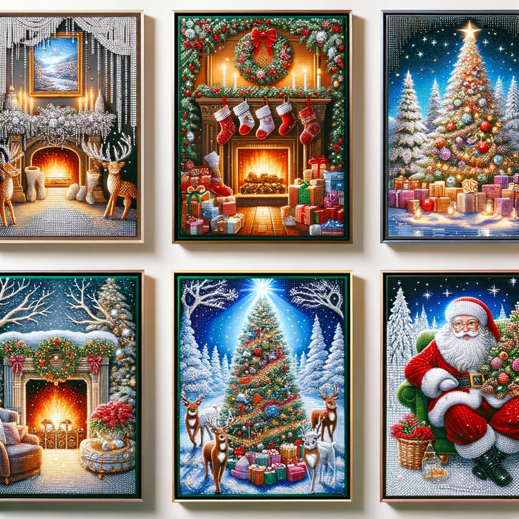 Collezione "Quadri a Diamante Natalizi - Diamond Painting Italia