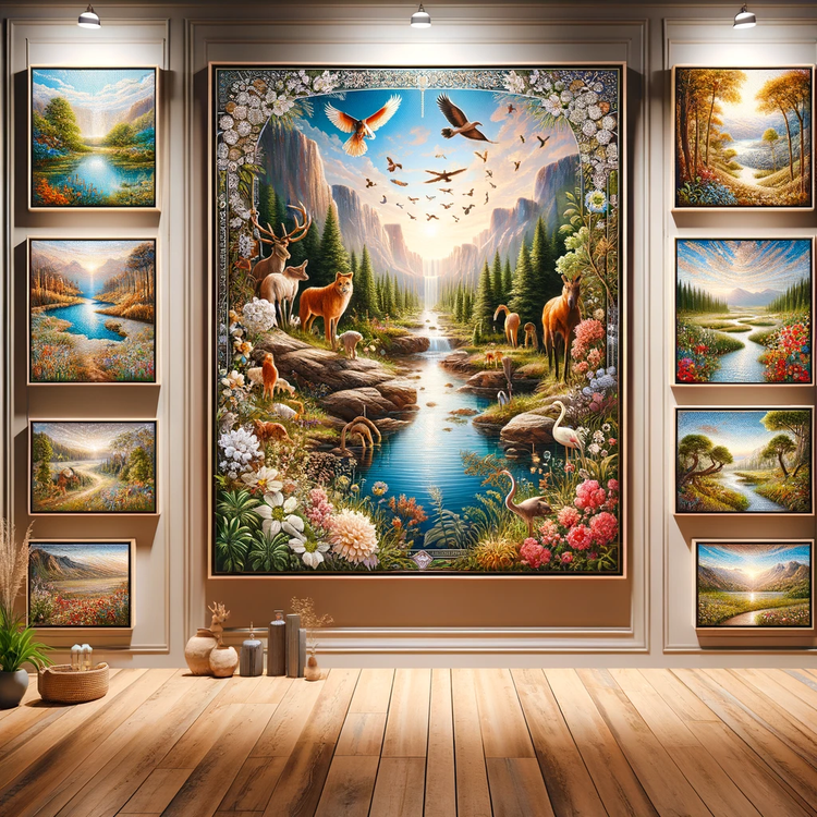 Collezione Quadri a Diamante Natura - Diamond Painting Italia