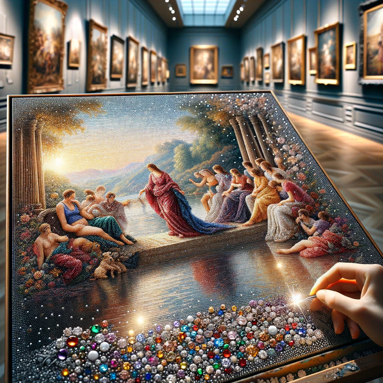 Diamond Painting ispirate ai capolavori della storia dell'arte - Diamond Painting Italia