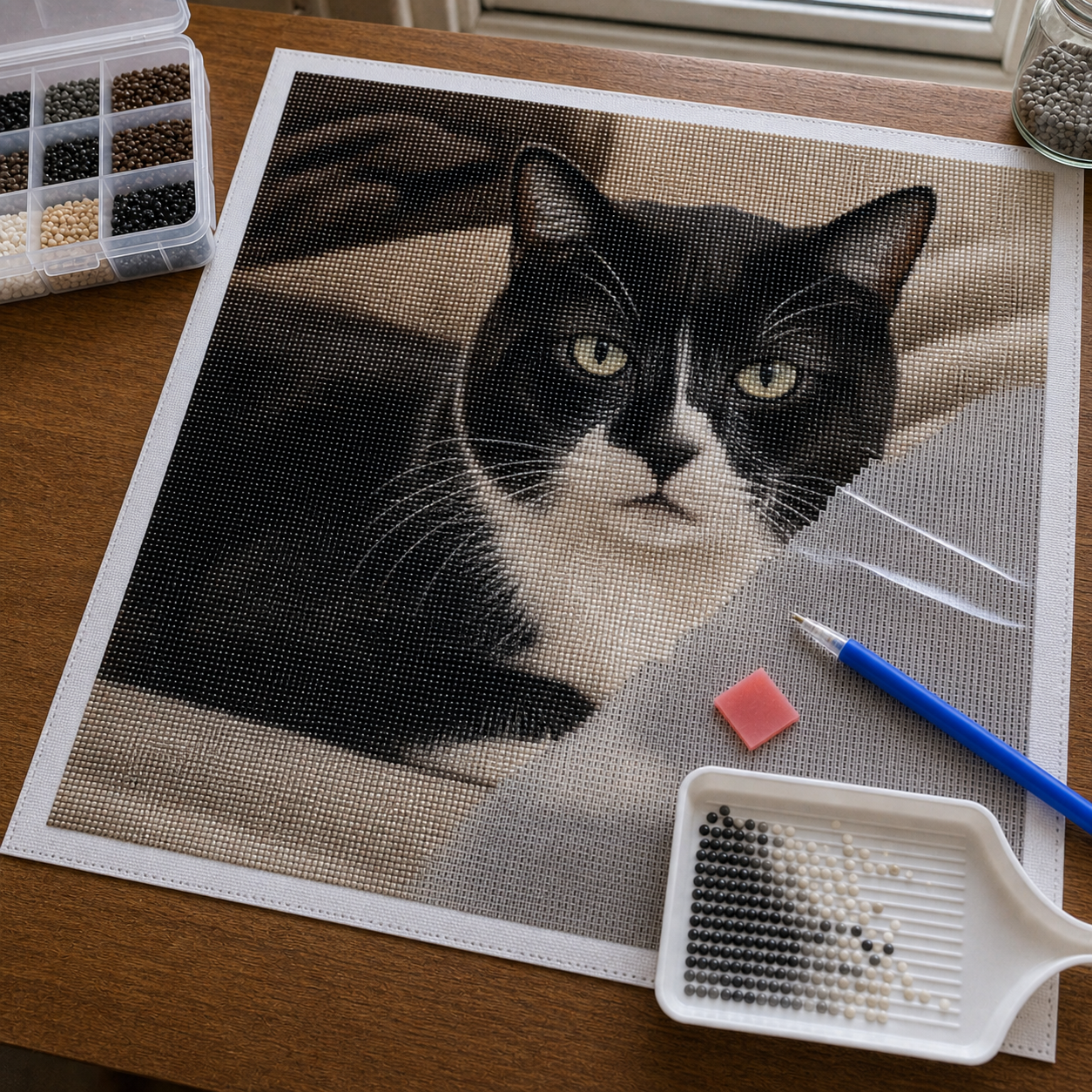 Diamond Painting Ricordo Animale da Foto | Kit Completo - foto 2