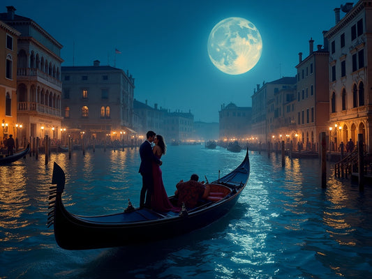 Diamond Painting Gondola Romantica Venezia