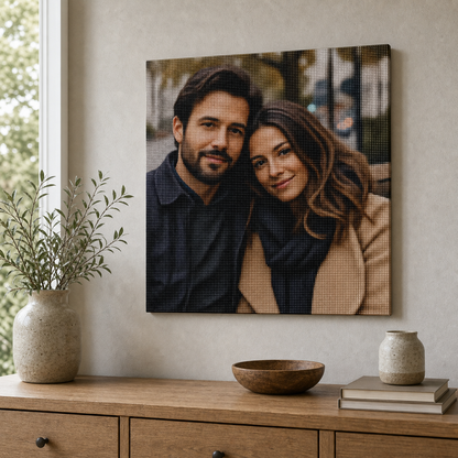 Diamond Painting Personalizzato Coppia da Foto | Kit Completo - foto 3