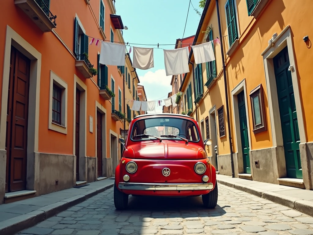 Diamond Painting Fiat 500 Vintage