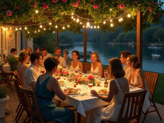 Festa in Giardino Stile Renoir Moderna Diamond Painting