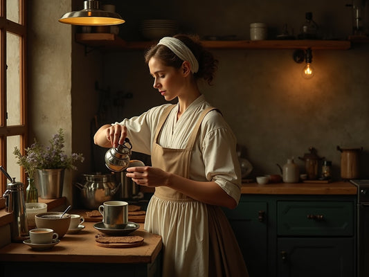 Diamond Painting La Barista - Stile Vermeer