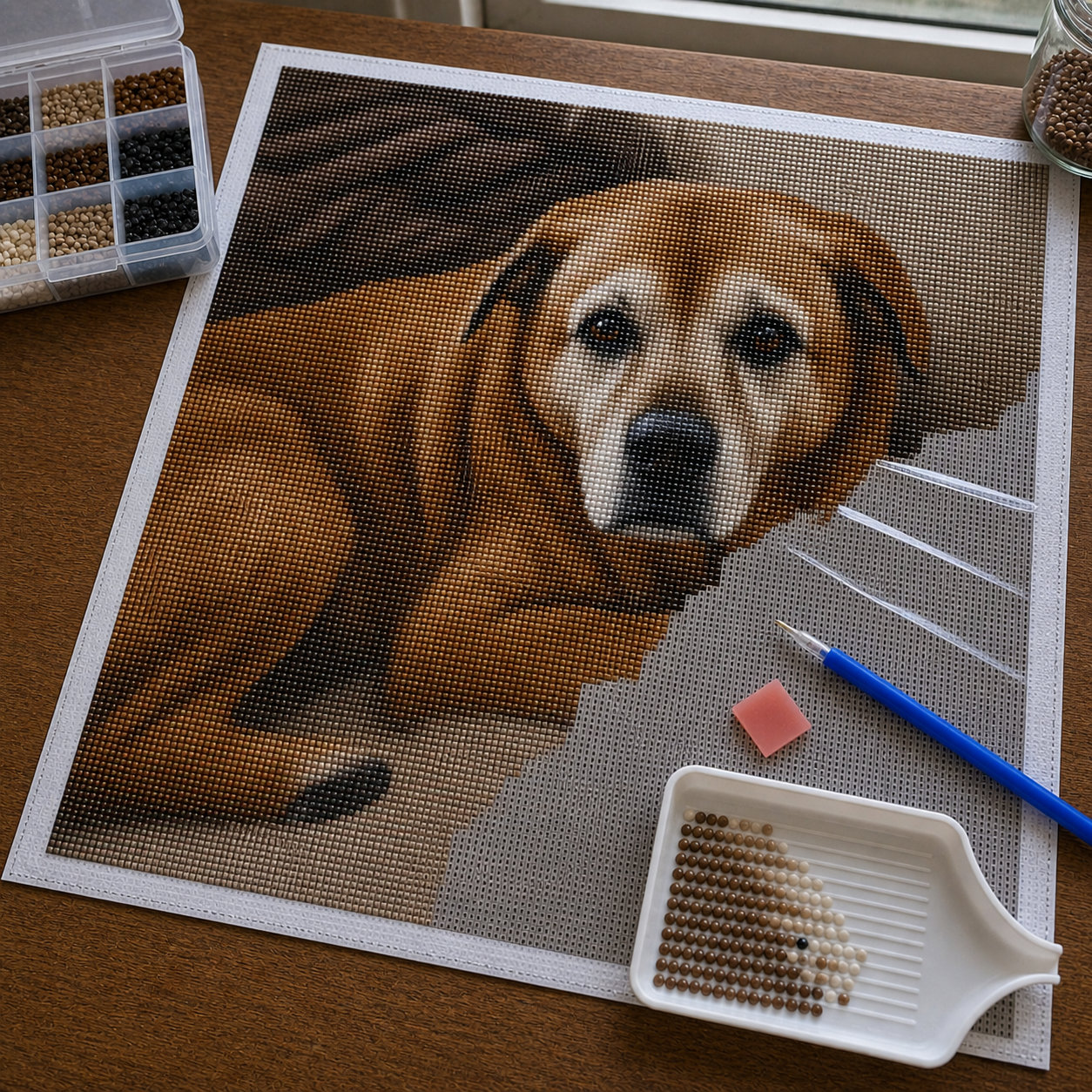 Diamond Painting Bassotto | Kit Completo - foto 2