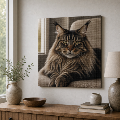 Diamond Painting Maine Coon | Kit Completo - foto 3