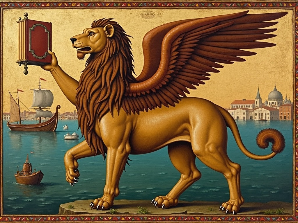 Diamond Painting Il Leone di San Marco - Carpaccio