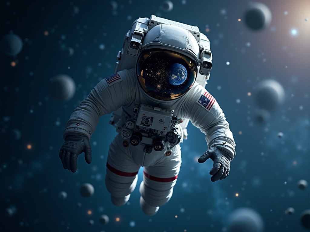 Diamond Painting Astronauta nello Spazio