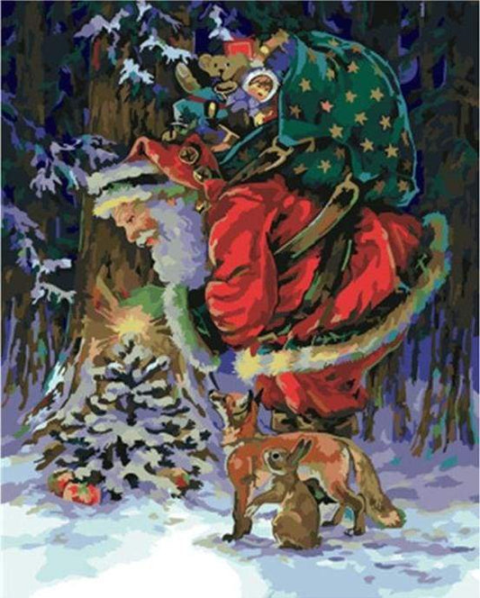 Babbo Natale Porta I Doni Diamond Painting | Seos Shop ®