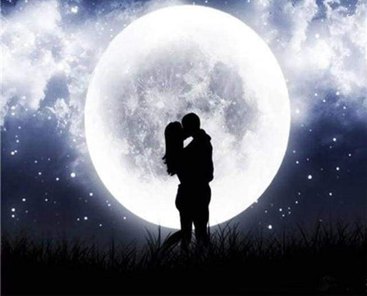 Bacio Romantico E Luna Piena Diamond Painting | Seos Shop ®