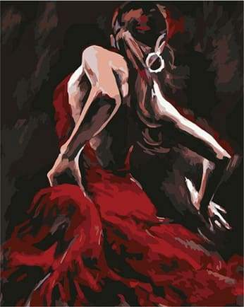 Ballerina Di Flamenco Diamond Painting | Seos Shop ®