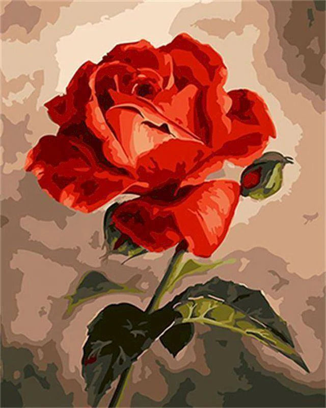 Bella rosa rossa Diamond Painting | Seos Shop ®