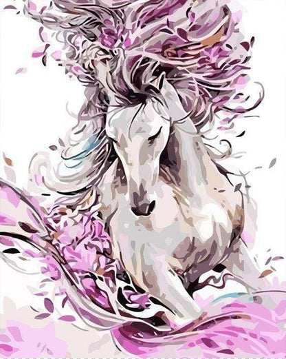 Bellissimo Cavallo In Rosa Diamond Painting | Seos Shop ®