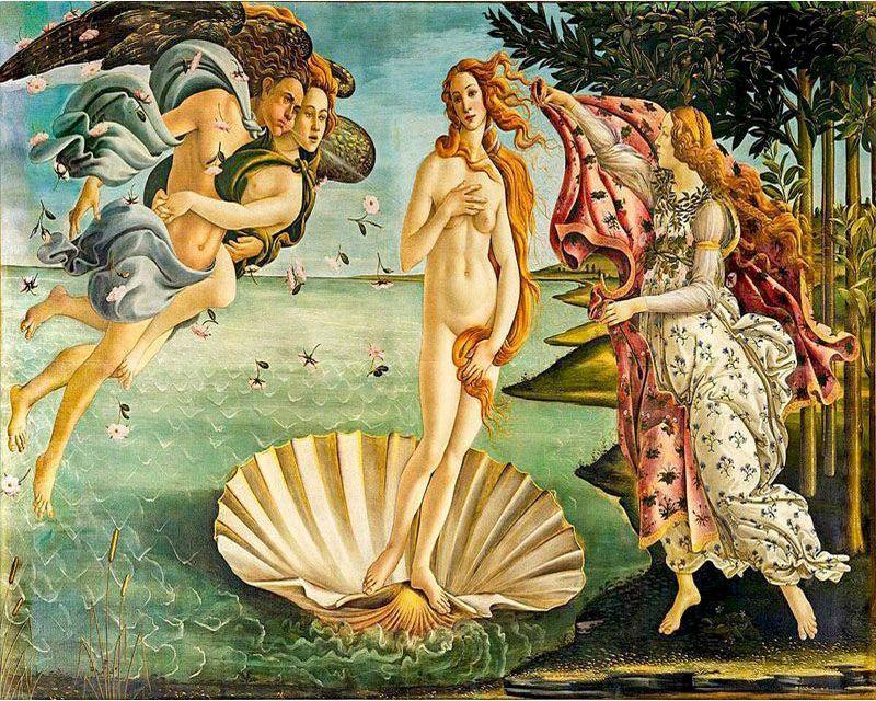 Botticelli - La nascita di Venere Diamond Painting | Seos Shop ®