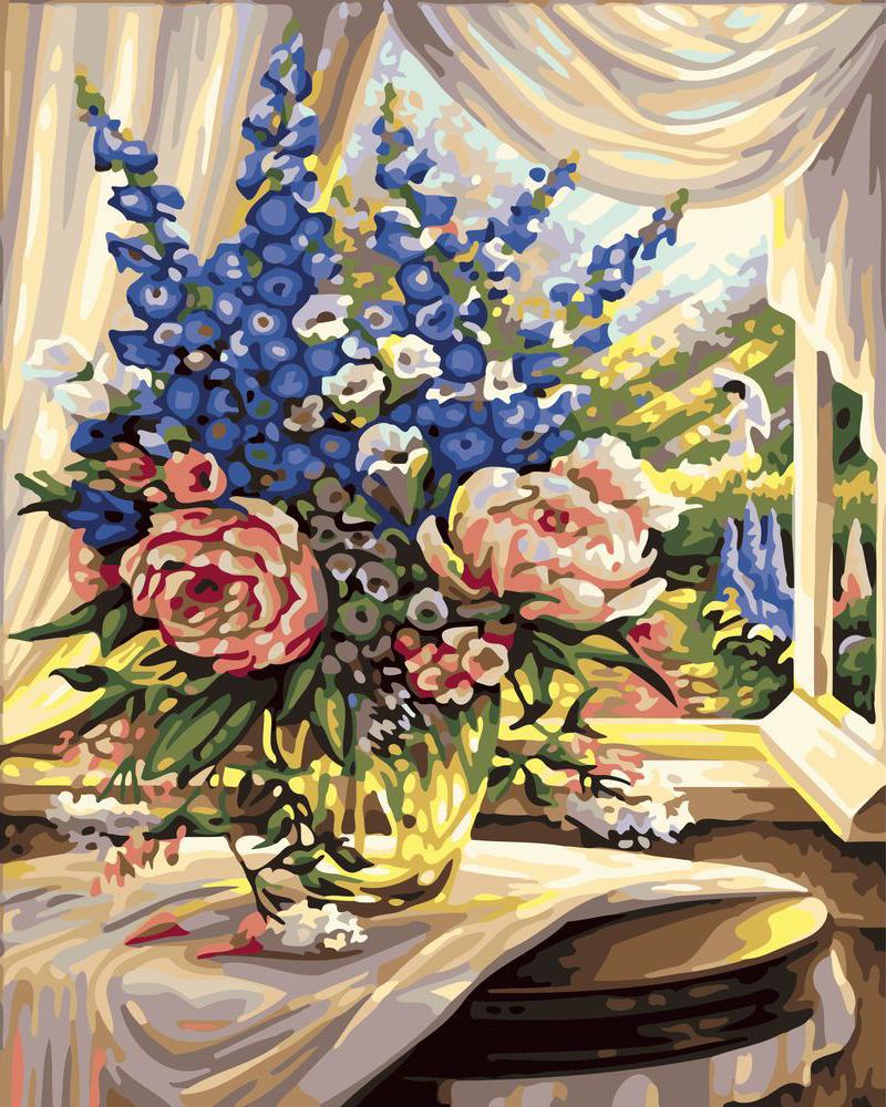 Bouquet fiorito e drappeggi Diamond Painting | Seos Shop ®