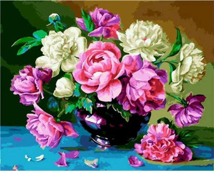 Buoquet di peonie Diamond Painting | Seos Shop ®