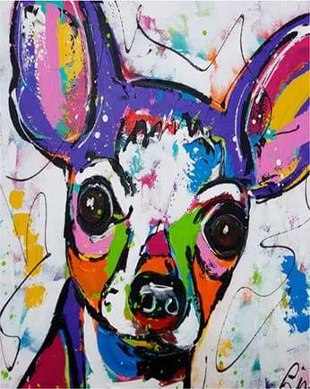 Cane Con Stile Diamond Painting