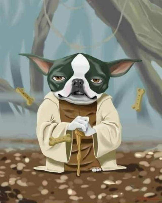 Cane Yoda Diamond Painting kit diamond painting
