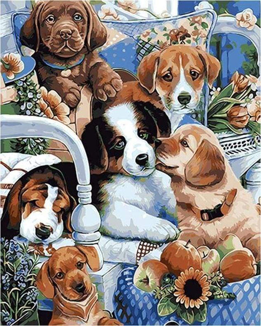 Cani Carini Diamond Painting