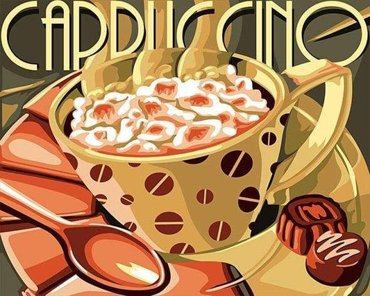 Cappuccino Diamond Painting