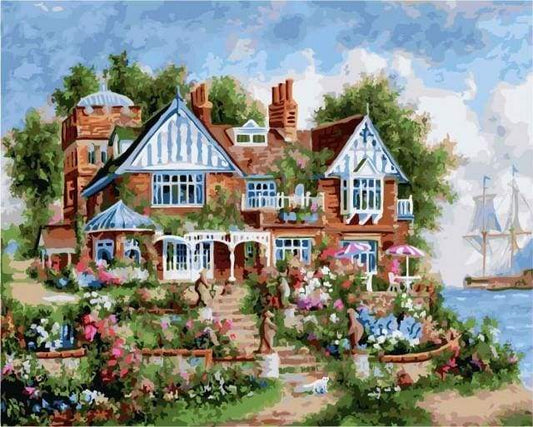Casa Al Mare Diamond Painting
