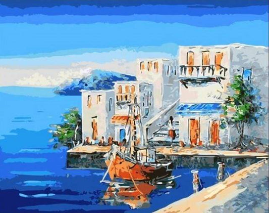 Casa Costiera Diamond Painting