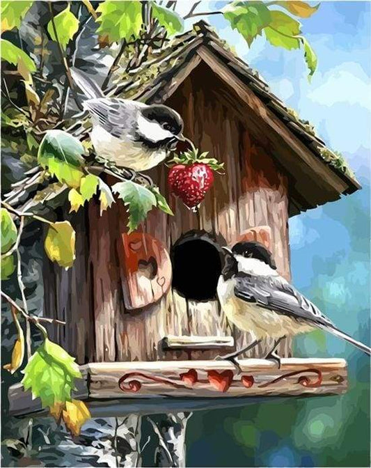 Casetta Per Uccelli Diamond Painting