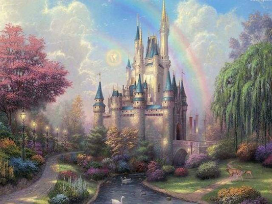 Castello E Arcobaleno Diamond Painting | Seos Shop ®